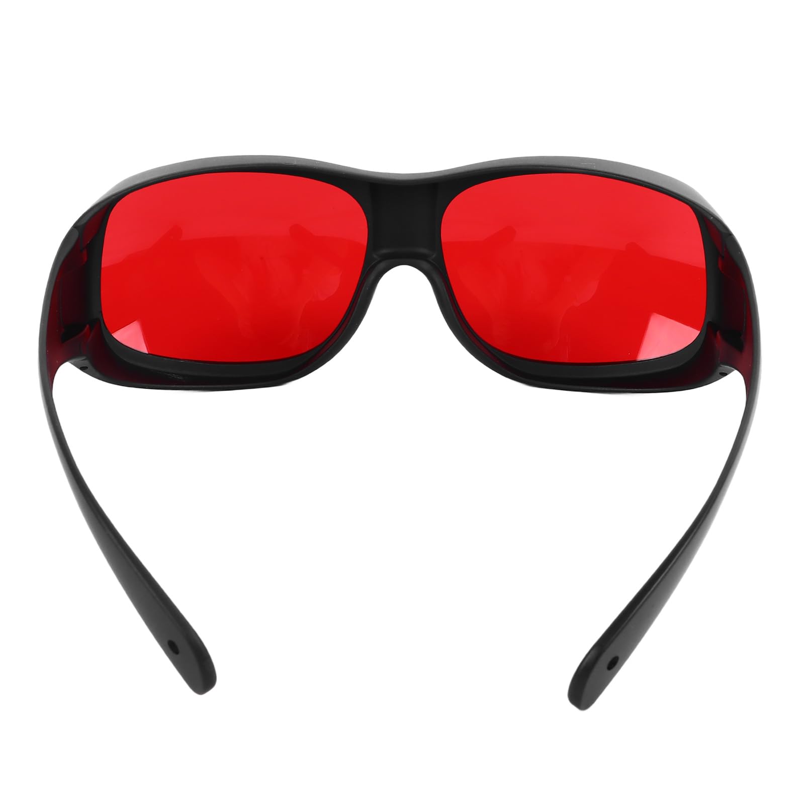 Laserowe okulary bezpieczeństwa Gogle Ochronne Czerwona Black Rama 200 590 Nm Ochrona oka na laboratoryjne badania biologiczne Kontrola przemysłowa medyczna