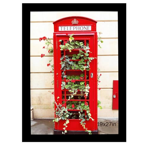 SESEAT 19x27 Picture Frame Black Poster Frames for Wall Hanging 19 x 27 Large Frames with Acrylic Protection 1 Pack