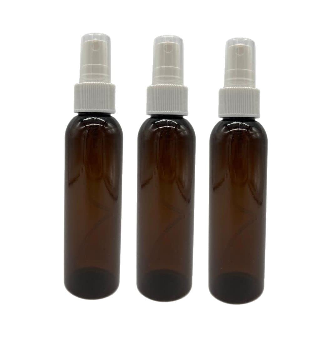 Flacon vide aromathérapie spray ambre rechargeable sans BPA