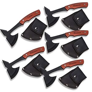 Personalized Hatchet Axe for Men, with Wood Handle | Unique Outdoor for Dad, Husband, Grandpa, Boyfriend | Also Nice…