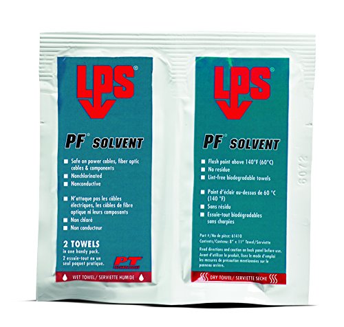 LPS PF Solvent, wet/dry wipe (Pack of 144)