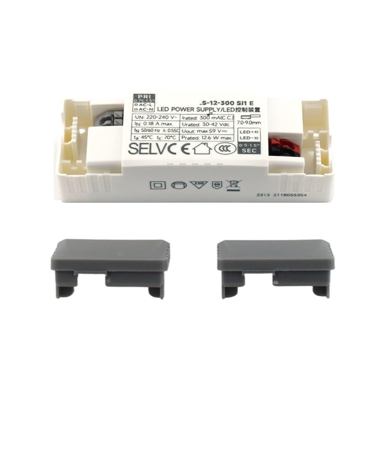 Alimentation pour projecteur LED 12W transformateur courant constant