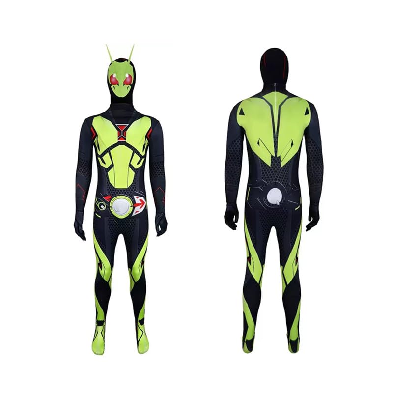 仮面ライダー アーマーパーツ ダークグリーン コスプレ 1/1 特撮ヒーロー TF玩 X24 仮面ライダー コスプレ 1/1 等身大 アトラク 変身ベルト 衣装