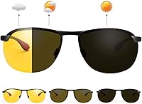 Vista 9 de YIMI Gafas de sol deportivas polarizadas fotocromáticas para hombre, mujer, ciclismo, pesca, conducción, protección UV400, lentes antirreflejos