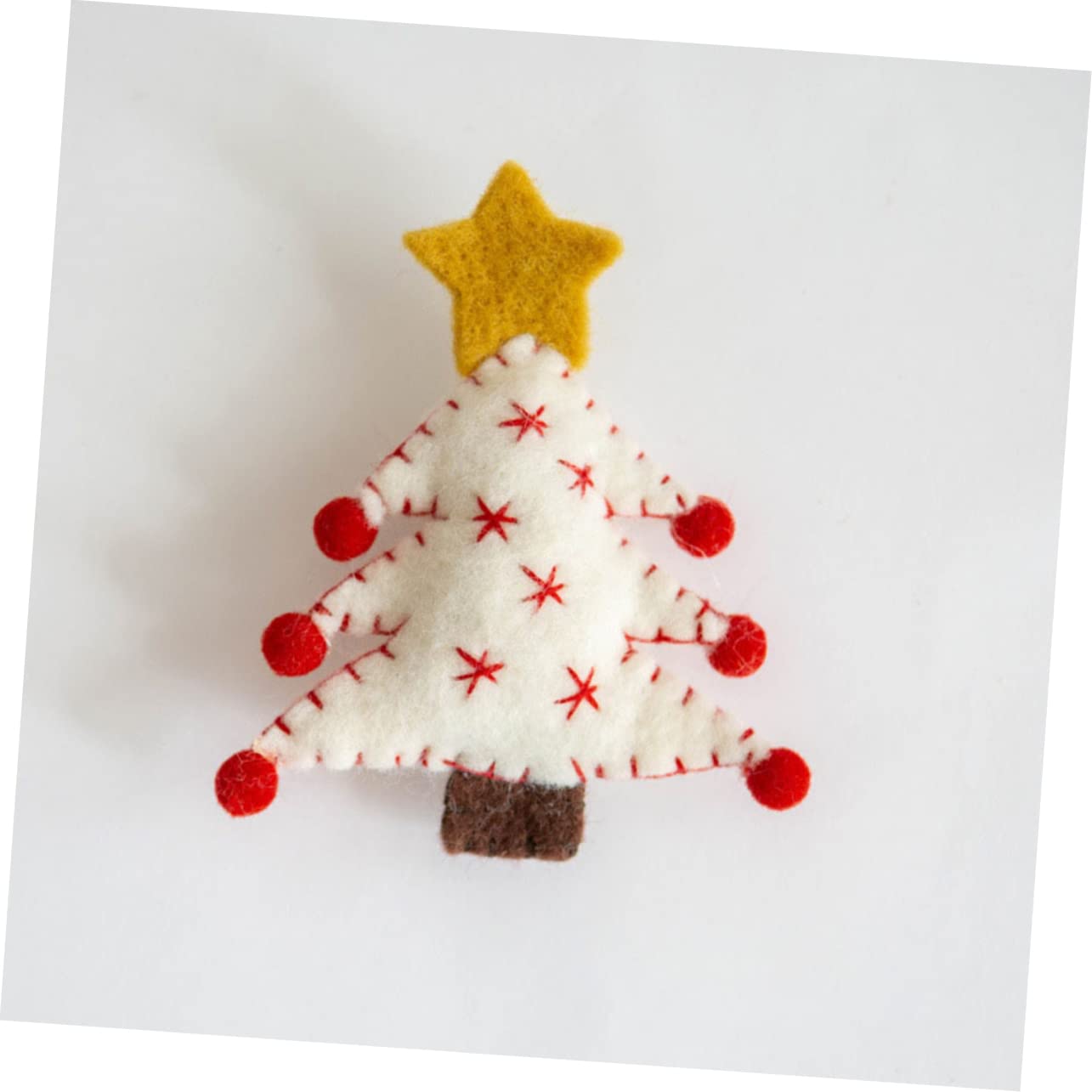 IMIKEYA 18 STK Weihnachtsschmuck Weihnachtsbaum-anhänger Weihnachtsbaumanhänger Für Den Haushalt Filz Weihnachtsbaum Christbaumschmuck Aus Filz Weihnachtsfeier Dekoration Gefühlt
