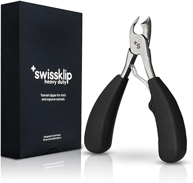 Swissklip Toenail Clippers I Heavy Duty Toe Nail Clippers I