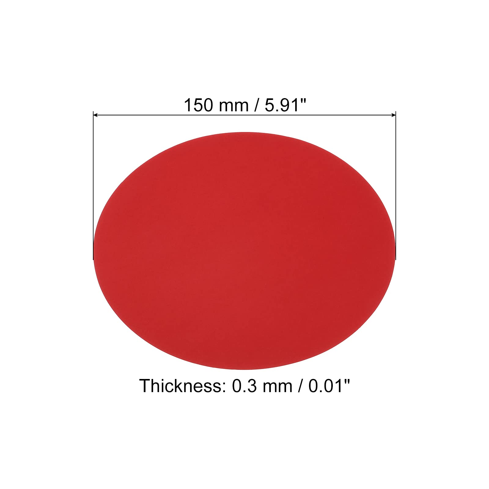 PATIKIL 5.9-inch Round Cardboard Paper - Image 2