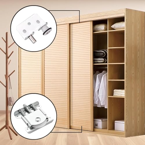 Roues vitrines et placard bloqué ? Solution de remplacement porte rouleau 30kg 8PCS - 7