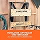 BLACK+DECKER Workmate Flexible Universal-Werkbank (klappbarer Sägebock – Arbeitstisch mit großer Arbeitsfläche, verstellbare Spannbacken, bis 250 kg belastbar, 74 x 25 cm) WM825-XJ