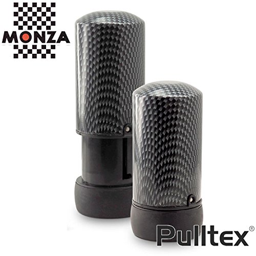Pulltex - Vacuum Wine Saver Monza - Pompetta Salvavino Effetto Carbonio