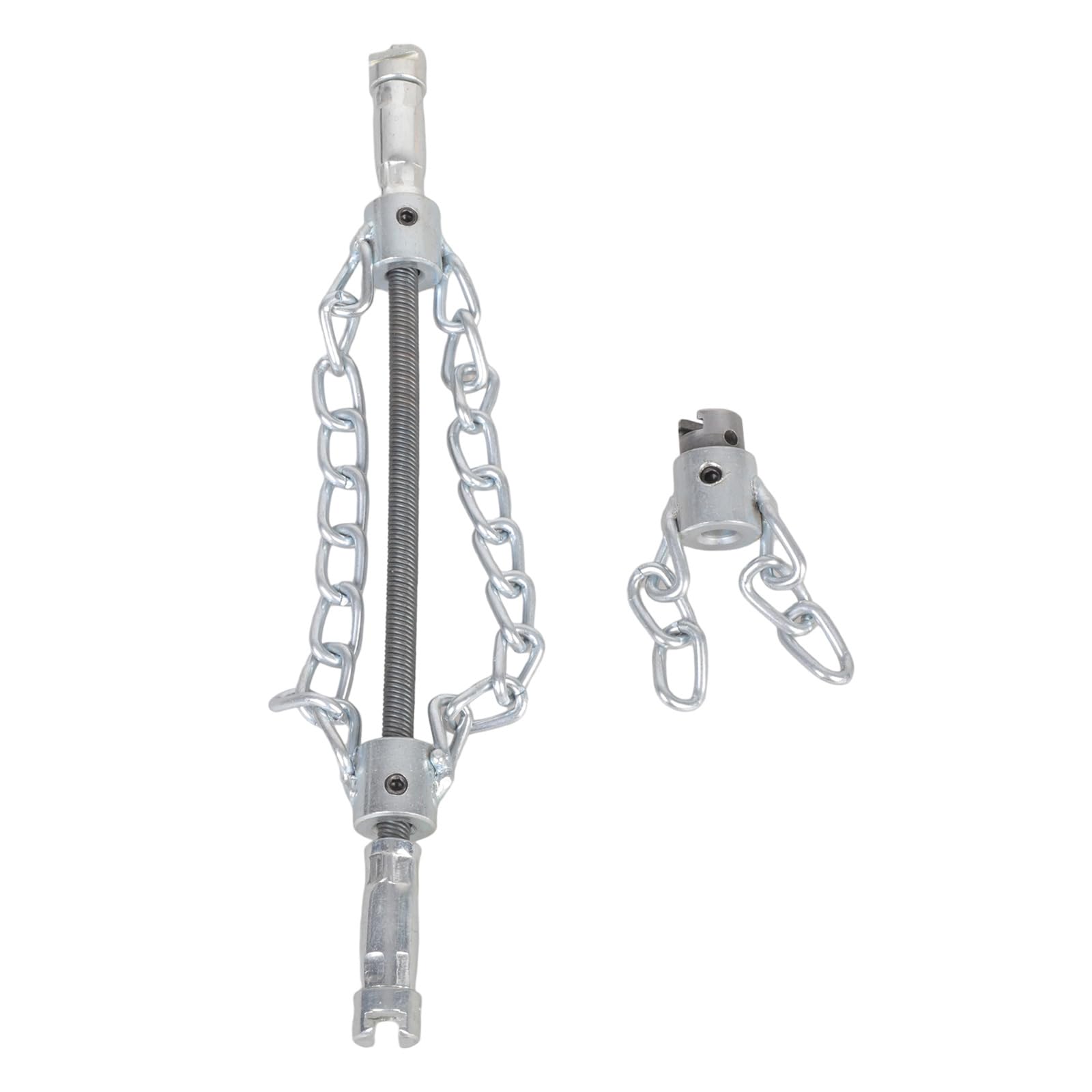 Drain Cleaner Chain Descaling Tool for Effective Removal of Blockages in Bathroom Waste and Small Pipes Without Damaging Pipes Commercial