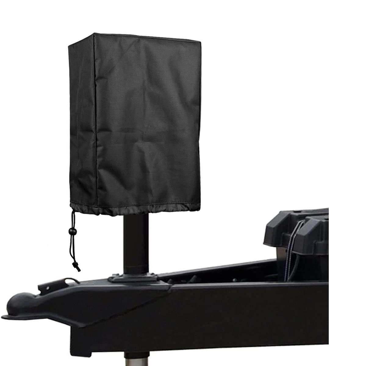 WOFTD Waterproof Electric Tongue Jack Cover, 600D Oxford Fabric Universal Trailer RV Electric Tongue Jack Protective Cover RV Accessories (Large Size 14″H x 5″W x 10″D)