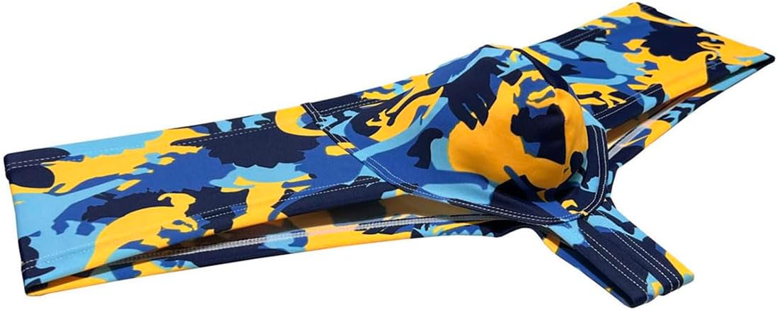 OROCOJUCO Pack of Men's Mini Cheek Underwear Contour Pouch Brazilian Bikini Underpants Skimpy Boxers Swim Trunks
