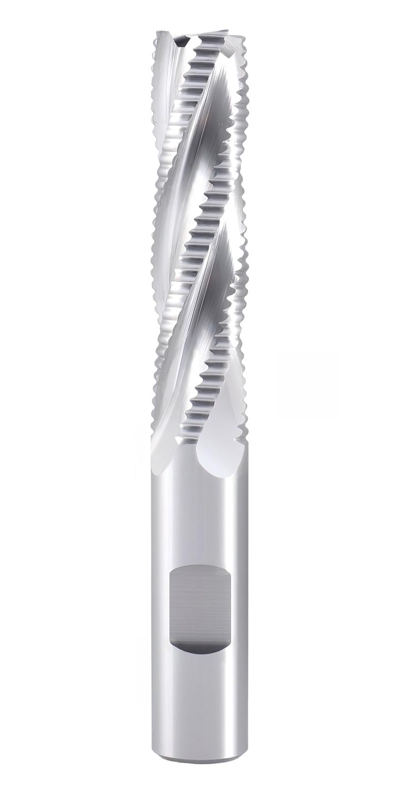 Accusize Industrial Tools 4 Flute M42 8 Cobalt Roughing End Mill, 5/8 - View #10