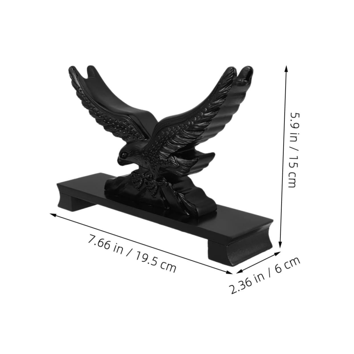 CORHAD Eagle Resin Sword Stand Compact Sword Holder Base for Home Office Decor