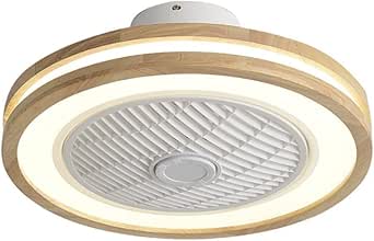Ventilatore da Soffitto con Luce e Telecomando 64cm Silenzioso Ventilatori da So
