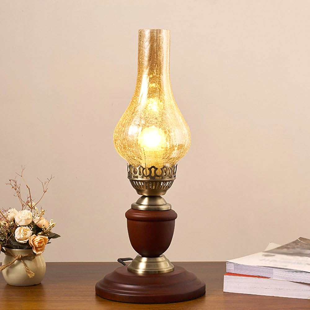 Lampe de table à l'ancienne contre la lumière bleue agressive