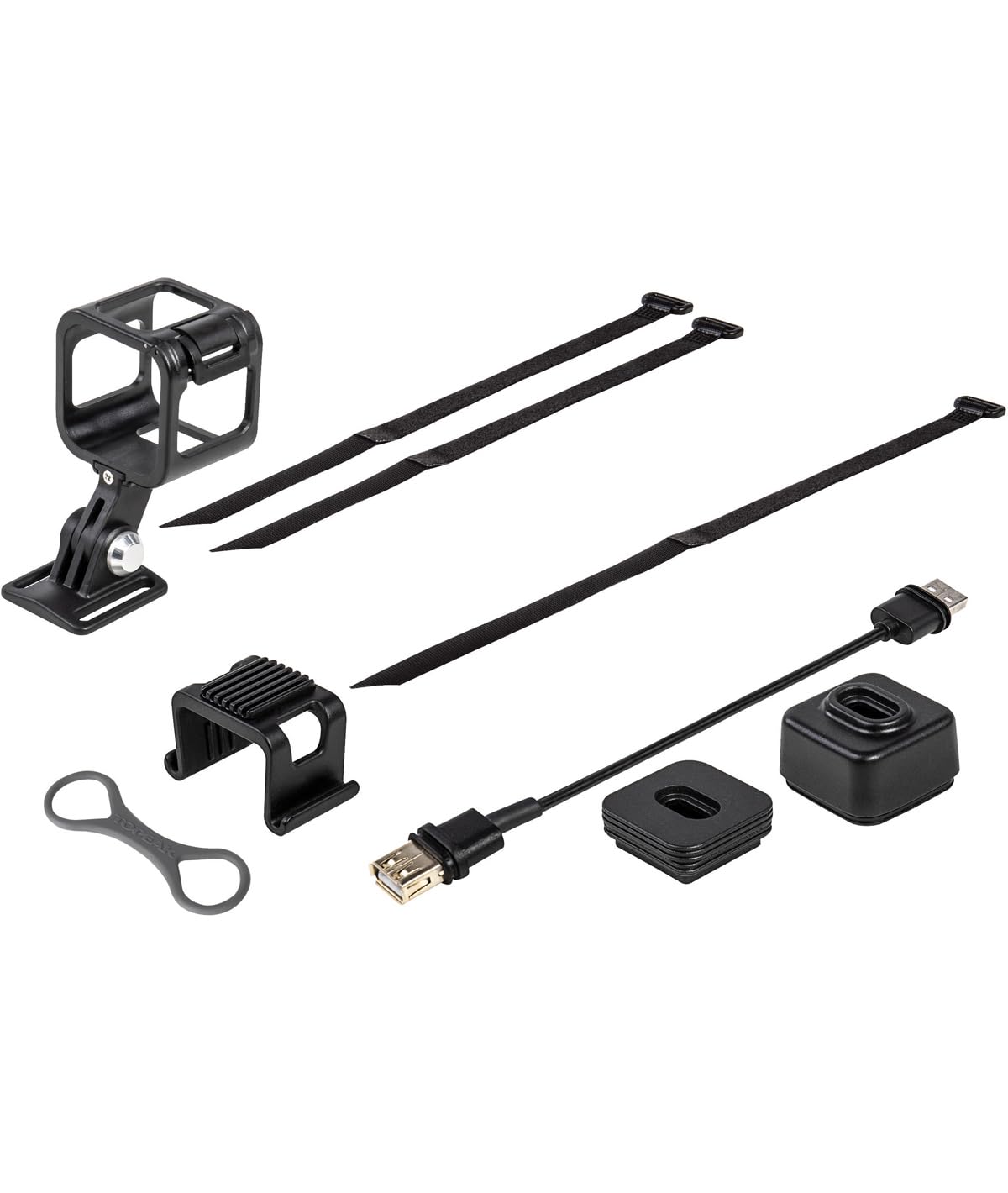 Topeak Unisex Schwarz Cubicubi -Erwachsene Beleuchtung, Einheitsgröße