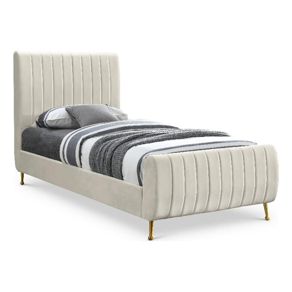 Meridian Furniture Zara Velvet Bed