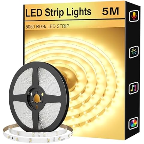 FUPT 5M Adjustable LED Strip Light Cover