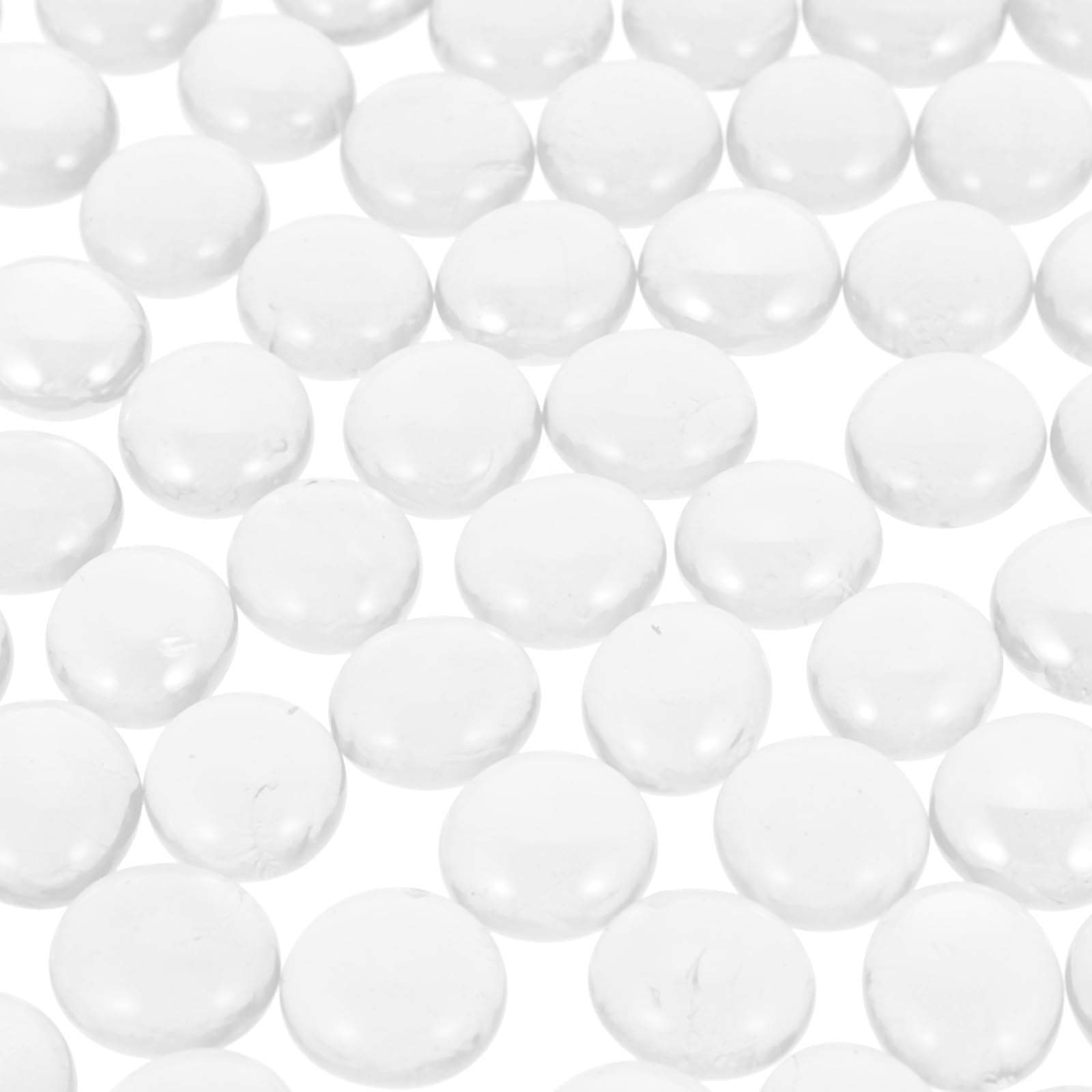 Pierres de Verre pour Aquarium 1kg, Verre Décoratif Multi-Usage | 16-19 Mm, pour Pot de Fleurs et Arrangements Floraux, Sachet Unique pour Décoration de Fête