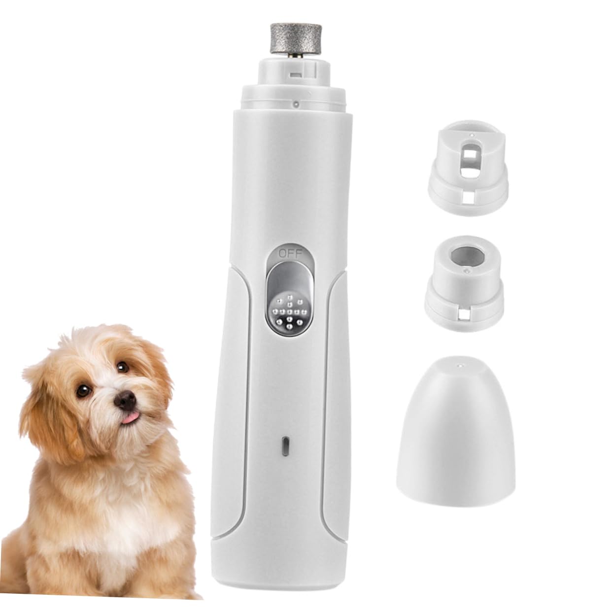 Hemobllo Polisseuse à Électrique pour Animaux Coupe- Automatique pour Chats Et Chiens Outil De Meulage Et Pratique