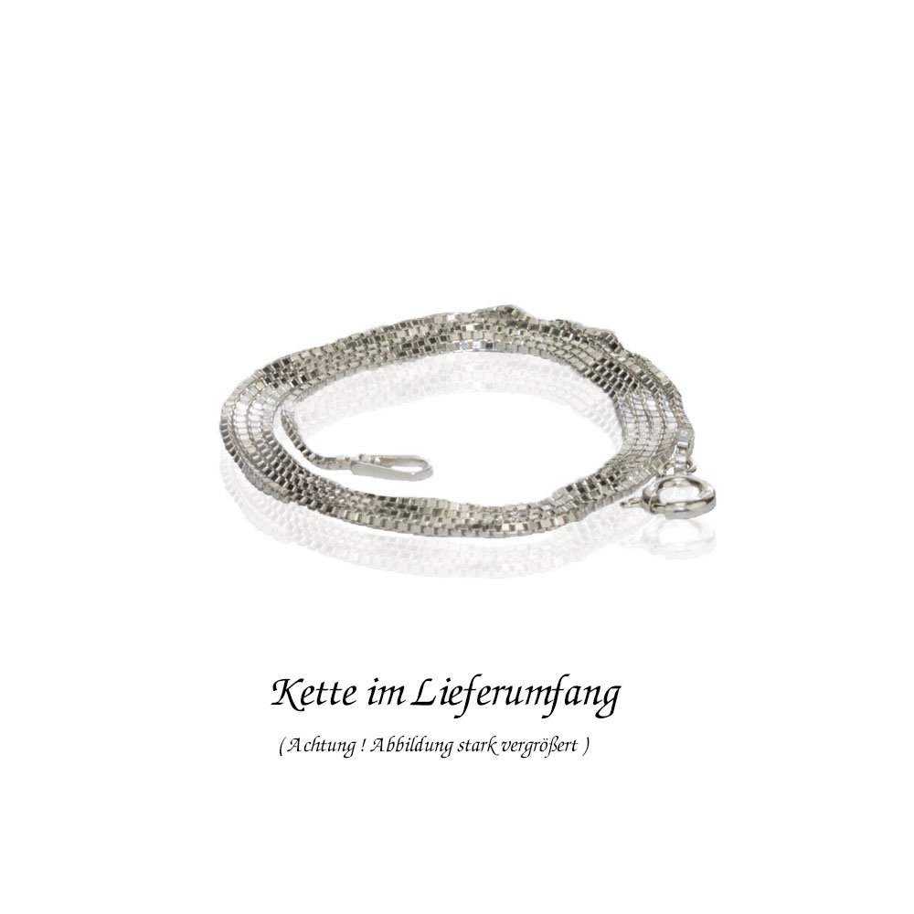 Silberkette Halskette 925 Silber Sternzeichen Tierkreiszeichen hergestellt mit Swarovski®Kristall