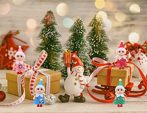 Muñeco bebé duende 11 cm con ropa removible miniatura 5