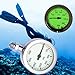 ZEXKENS Scubas Diving Metal Gauge 360bar Scubas Diving Pressure Gauge Diving Submersibles Pressure Gauge with Luminously Enduring