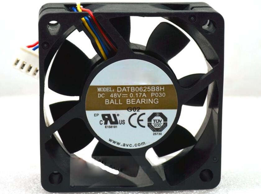 Ventilador DATB0625B8H 48V para solucionar apagados por calor en sistemas de 4 hilos