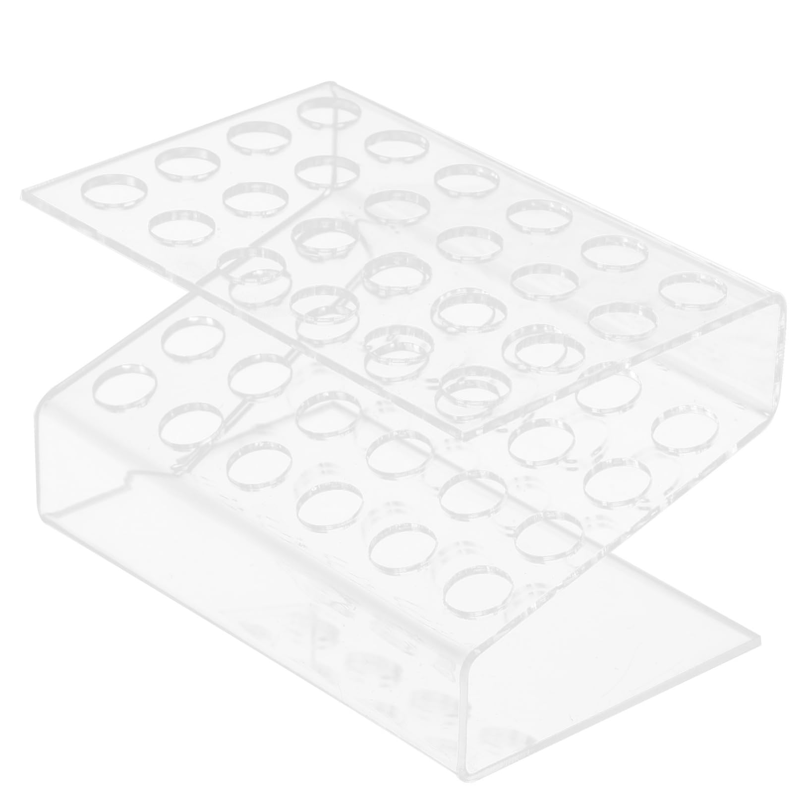 Gadpiparty 3 Pezzi porta penna palla organizzatori di penne a matita arte a forma di portapenne da tavolo stendino per pennelli portapenne per la casa Portapenne a fori Acrilico