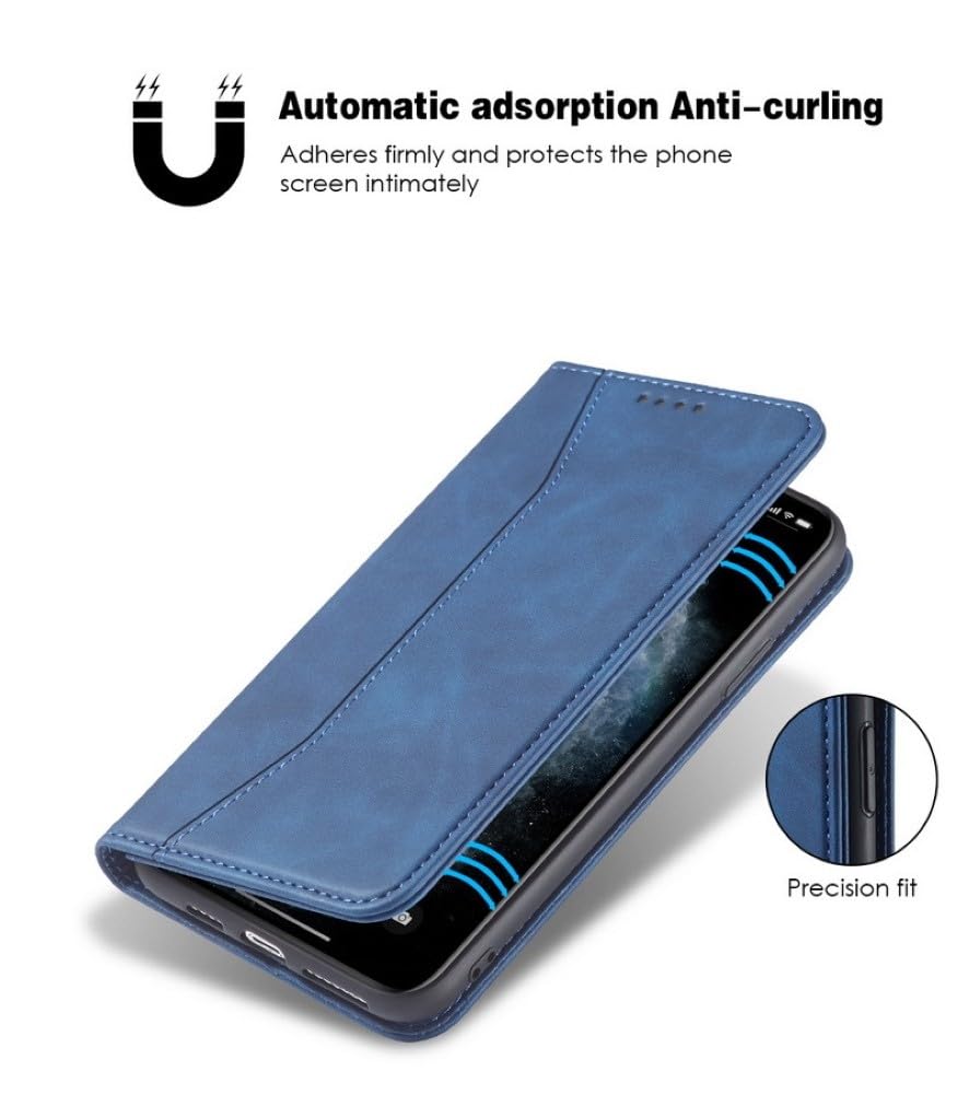 Generic Custodia Compatibile con Samsung Galaxy A57 5G (Nero) Custodia a Portafoglio in Pelle con Porta Carte con Tracolla
