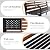 50" Outdoor Garden Bench, Cast Iron Metal Frame Patio and Porch Welcome Benches with Classic Americana Style Backrest and Weatherproof Seat, Park Decorative Memorial Bench (Black & Woodgrain Colors)
