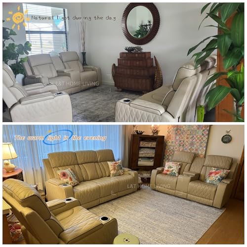 Electric recliner sofa set