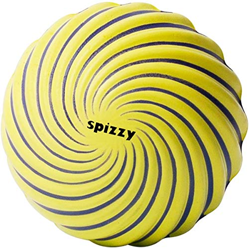 Waboba Spizzy - am Höchsten Springender Gummiball - Leicht Greifbar - Flummies für Kinder - Gelb Cover