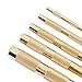 Tektall 5 Brass Drift Punch Set, Hand Tool Punches Tools for Home use 1/4-Inch 3/8-Inch 1/2-Inch 5/8-Inch 3/4-Inch 1/4'' 3/8'' 1/2'' 5/8'' 3/4'' 5 Pc. Replace 67003-MAI 045256670034
