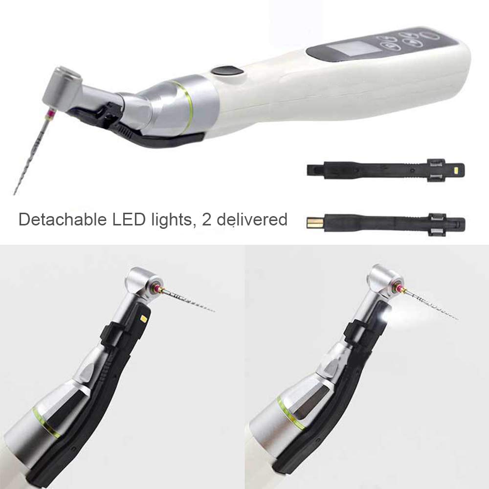 Motor para endodoncia Dental y localizador de ápices, minimotor inalámbrico para odontología, Dos en uno, Sistema de reciprocidad, Carga sin Contacto