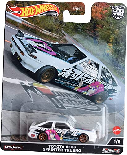 Hot Wheels Toyota AE86 Sprinter Trueno 1:5 miniatura 1