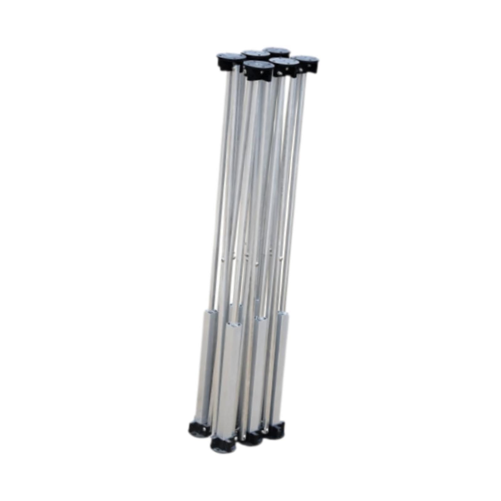 Caballete Portátil Soporte Multifuncional Banco de Trabajo Mesa Plegable Extensible de Aleación de Aluminio Fácil Transporte Adecuado para Ferias Tall