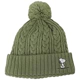 [アンシャポー] SNOOPY キッズ スヌーピー ニットキャップ 435-1013 グリーン