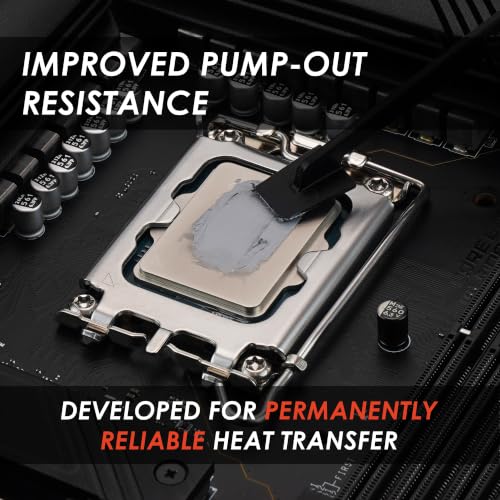 Image of Thermal Grizzly - Duronaut - 6 Gram - Enhanced Durability & High Performance Thermal Paste - for Maximum Thermal Conductivity While Overclocking CPU /GPU /PS4 /PS5 /Xbox | Enhanced Durability for Maximum Thermal Conductivity While Overclocking CPU /GPU /PS4 /PS5 /Xbox