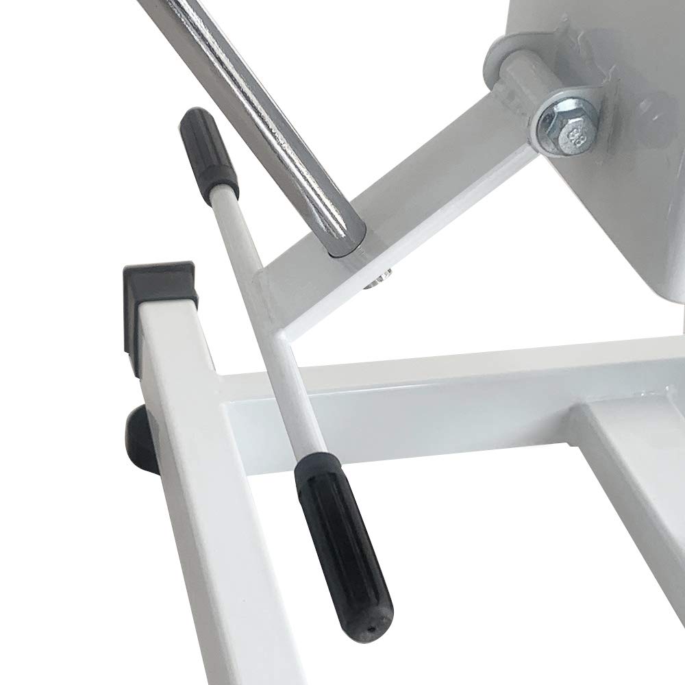 Mesa de masaje ajustable cama de masaje plegable eléctrica de piel sintética para salón profesional y hogar, 82 cm (L) x 180 cm (W) x 63-87 cm (H) (blanco)