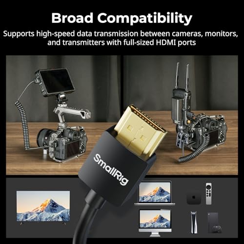 Image of SmallRig Coiled HDMI Data Cable (A to A) 4963