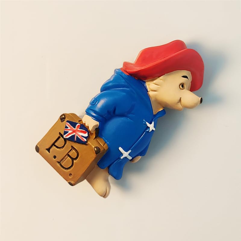 Imán decorativo 3D oso Paddington, mini 4.1x7.6 cm miniatura 2