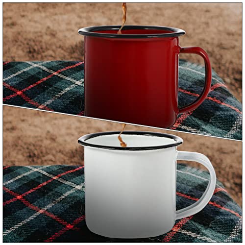 BESTonZON 2 Unids Camping Taza de Café Tazas de Vino Tazas Pequeñas Pequeñas Vitivinantes Vajillas Camping Plano Plano… - Imagen 4