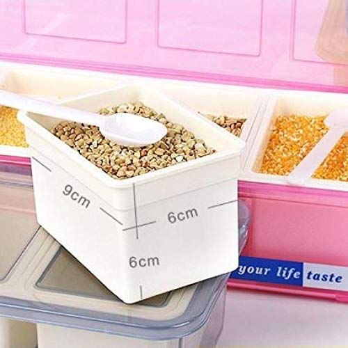 Set kruidenbox, kruidenpotje, grote capaciteit, gegrild zout en MSG gecombineerde kruidenbox - Afbeelding 5