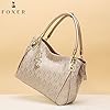 Leather-Handbag-for-Women-Ladies-Top-handle-Tote-Crossbody-Shoulder-Bag FOXER Purses