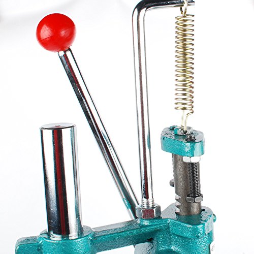 Nw Manual Press Puncher Hand Punching Machine Manual Punch Punching Press Hand Machine Punch Tool Hole-Punch Machine (Round, With Clamping Chuck) #TOP4