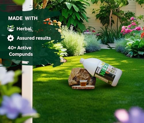 Image of Chipku Pure Cold Pressed Water Soluble Neem Oil 1 ltr Pack of 2 With Free Spray Gun Concentrate For Plants& Garden For Indoor & Outdoor Removes Aphids Fungus Thriphs For Making 50 Neem Spray Bottles
