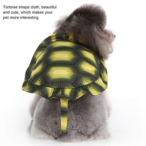 Tortoise Dog Costume Halloween Dog Costume Cute Dog Cosplay Jumpsuit Fashion Dress Photo Props Accessories for Puppy Small Dogs(S) - Image 3